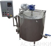 Ванна длительной пастеризации (ВДП 200 литров, электрическая, рамная мешалка) ИПКС-072-200М(Н)